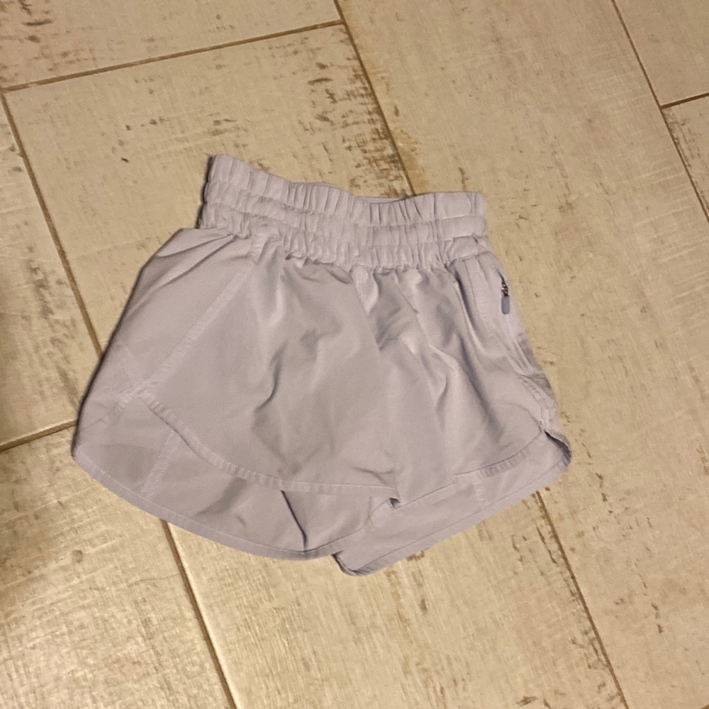 lululemon athletica Light Gray Athletic Shorts